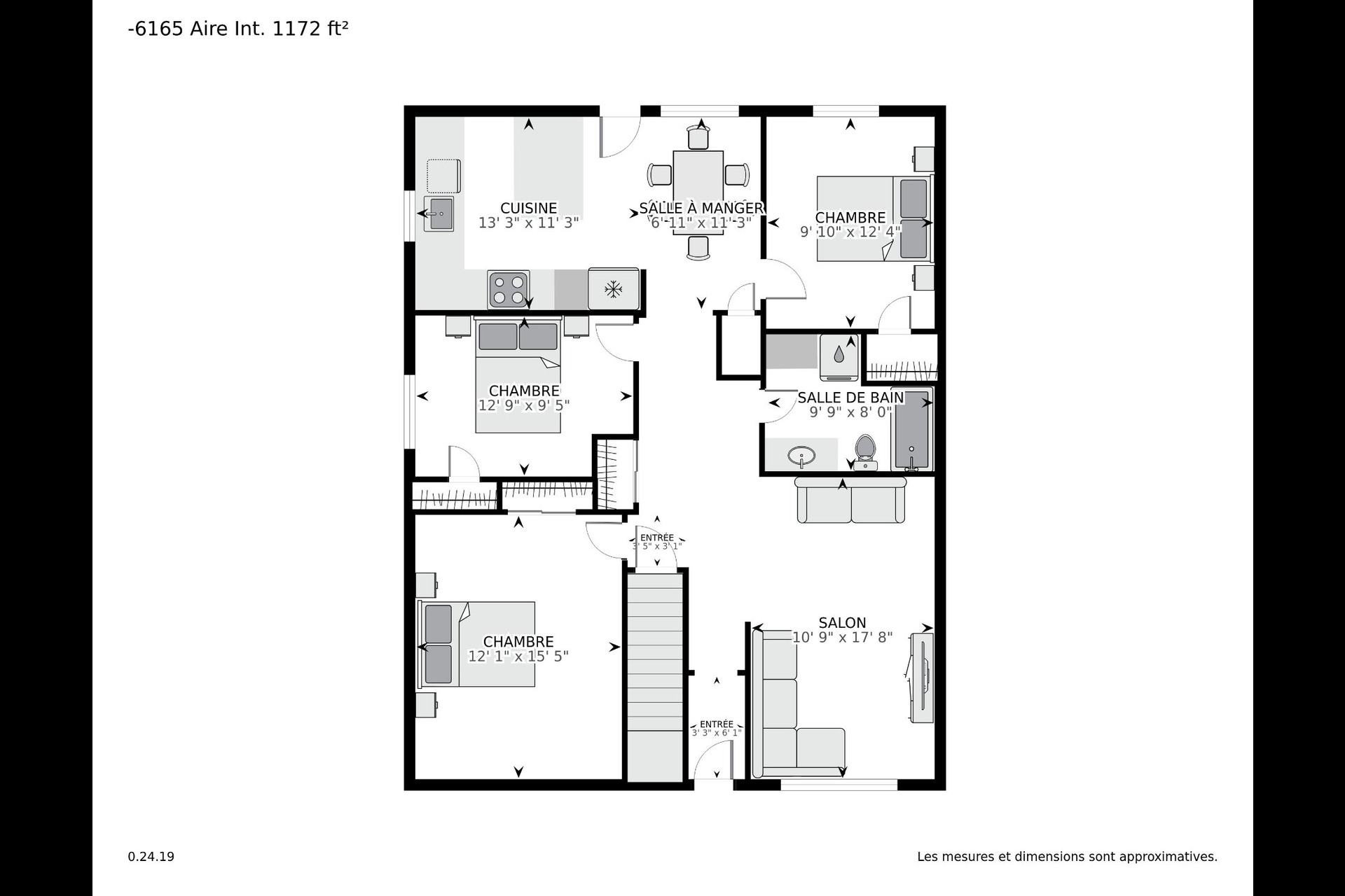 image 52 - Duplex For sale Mercier/Hochelaga-Maisonneuve Montréal  - 13 rooms