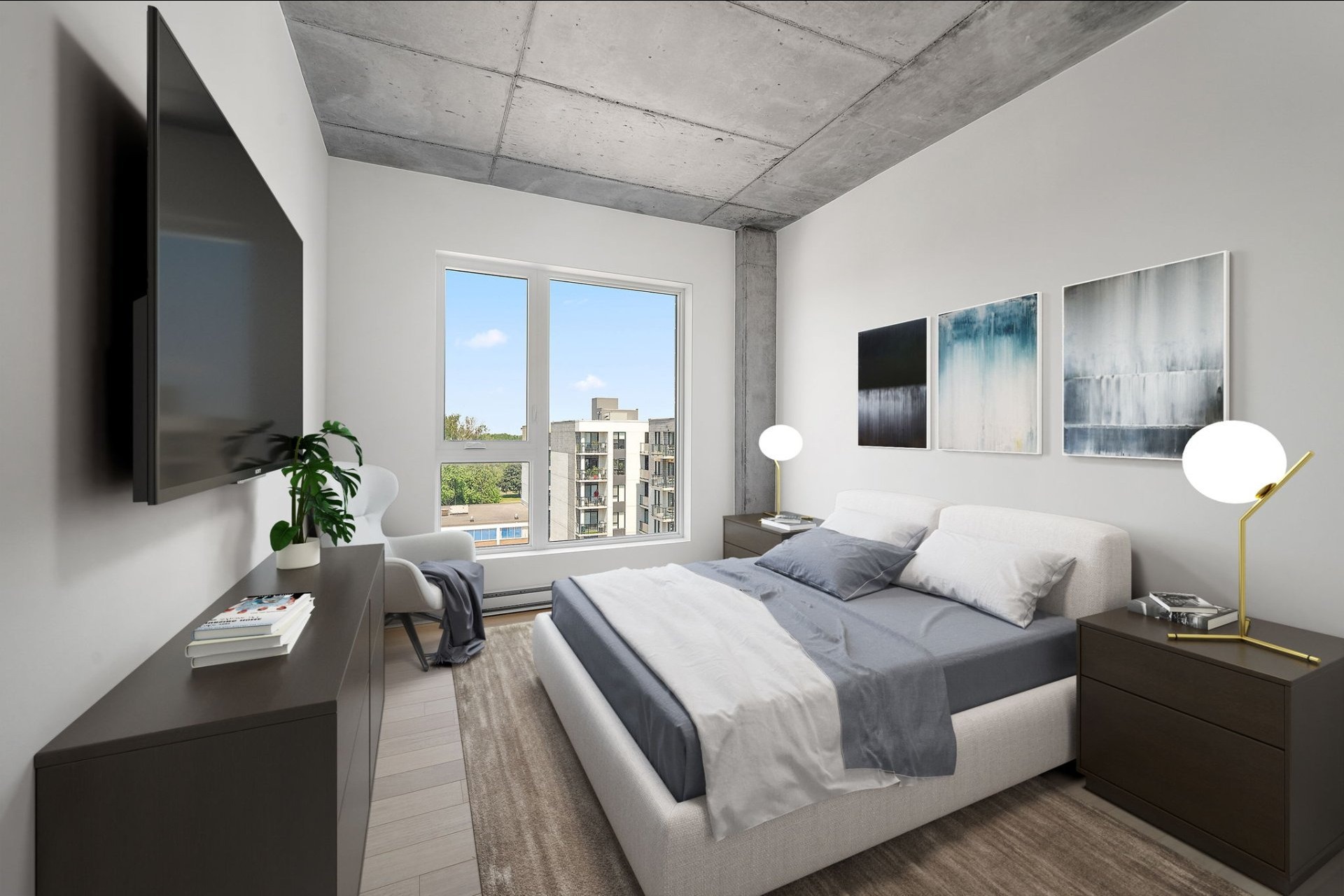 image 7 - Apartment For rent Mercier/Hochelaga-Maisonneuve Montréal  - 7 rooms