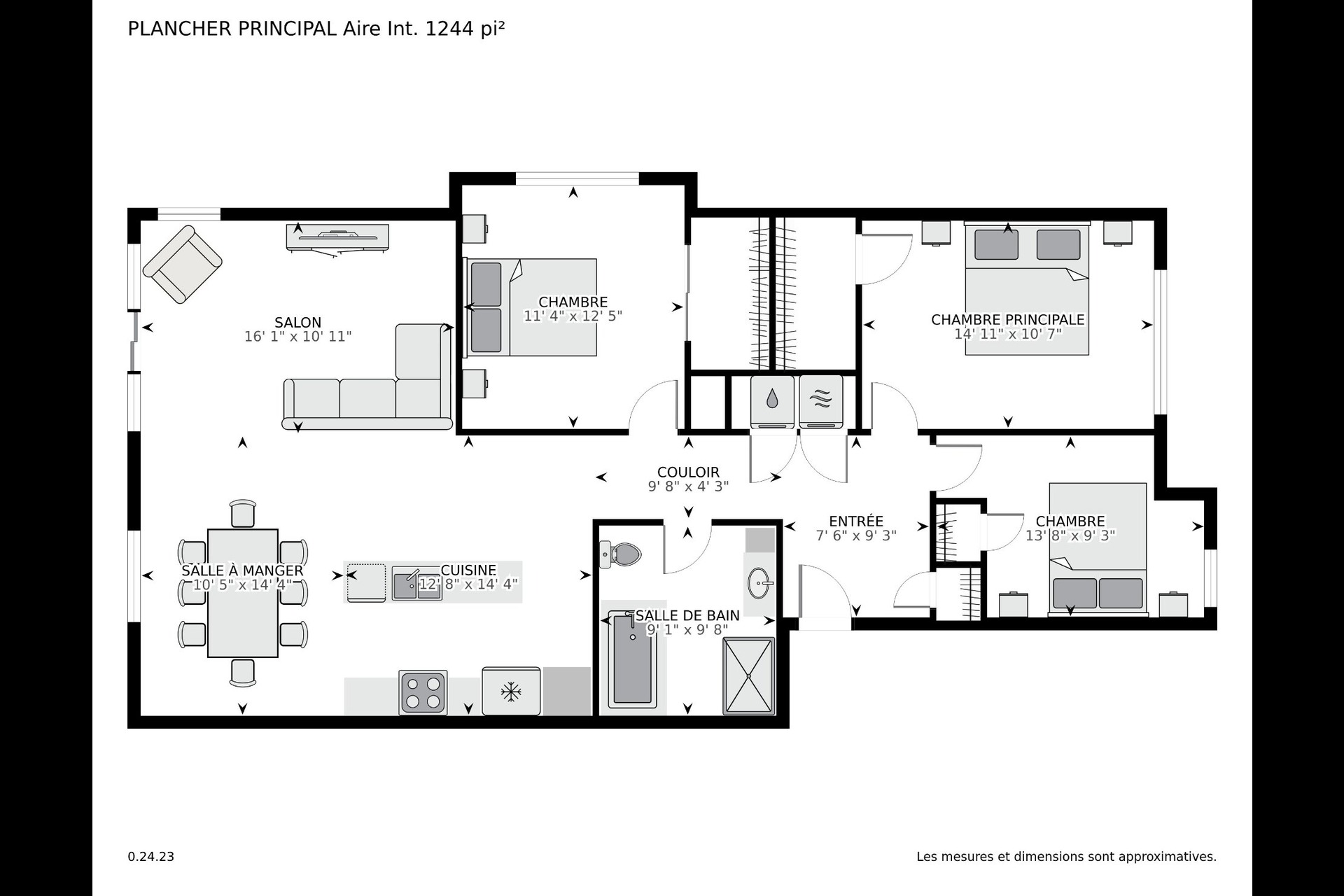 image 25 - Apartment For rent Saint-Joseph-du-Lac - 7 rooms