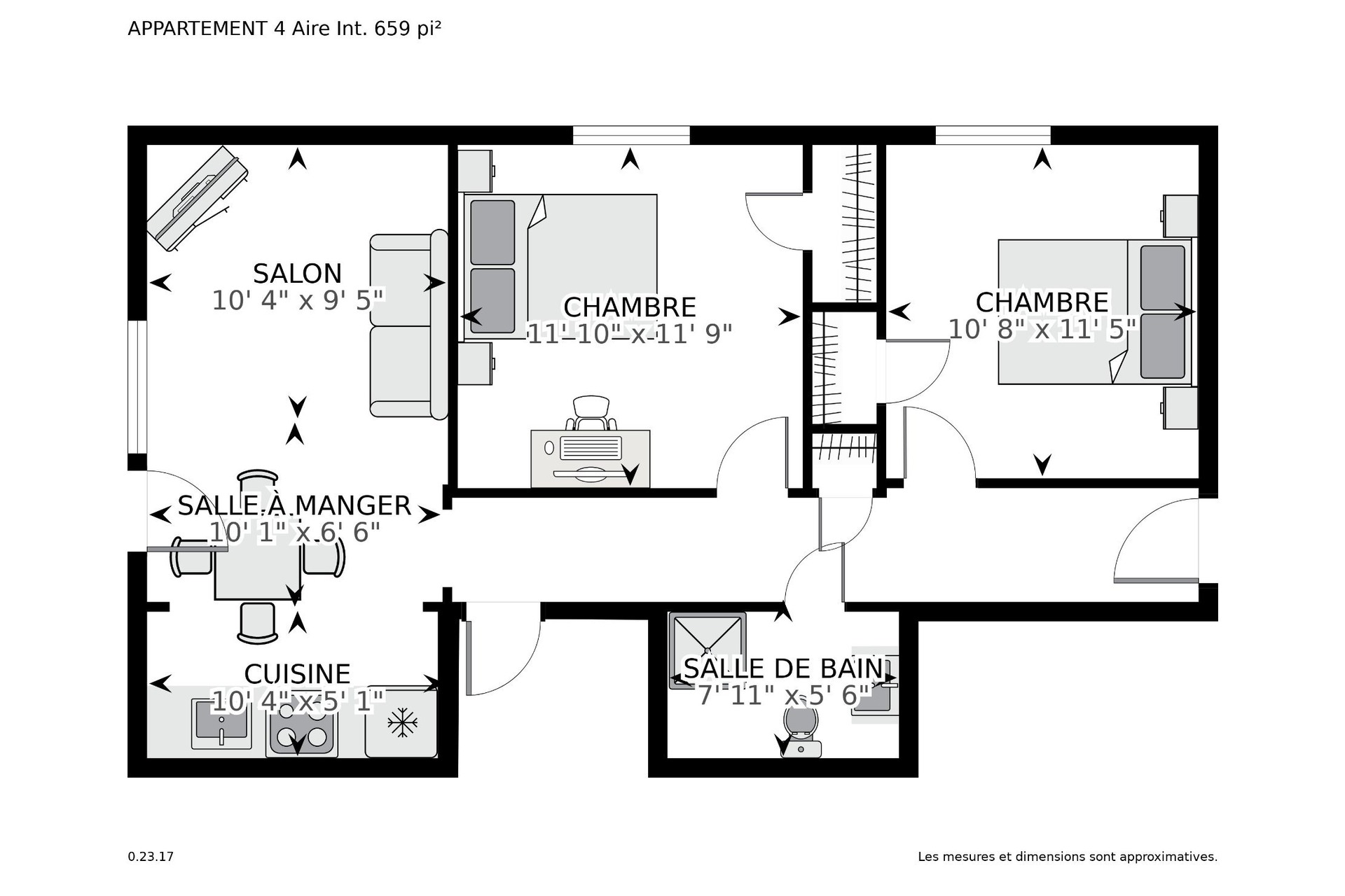 image 21 - Appartement À louer Mercier/Hochelaga-Maisonneuve Montréal  - 5 pièces
