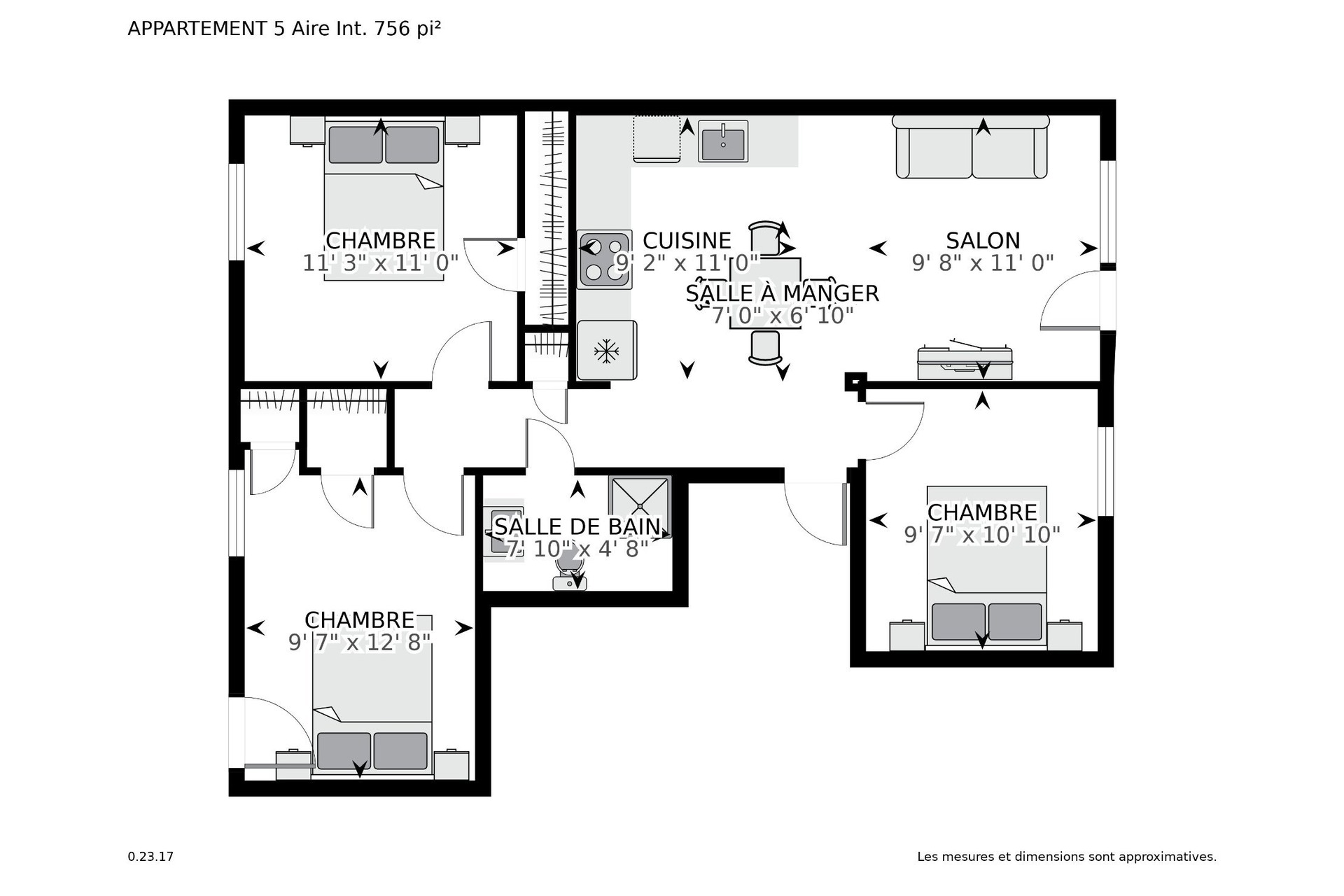 image 20 - Apartment For rent Mercier/Hochelaga-Maisonneuve Montréal  - 6 rooms