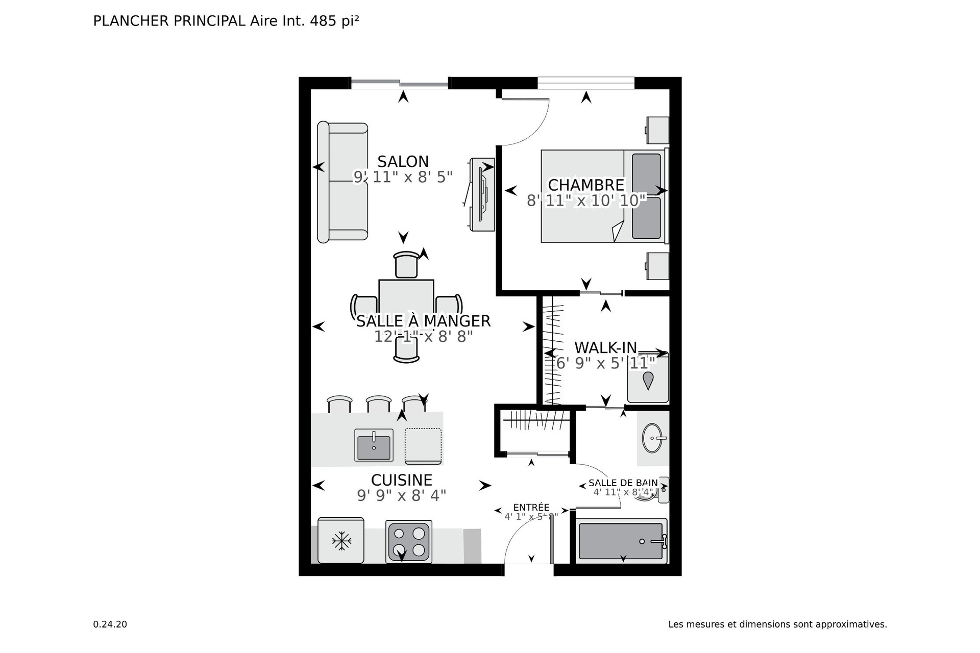 image 23 - Apartment For rent Mercier/Hochelaga-Maisonneuve Montréal  - 5 rooms