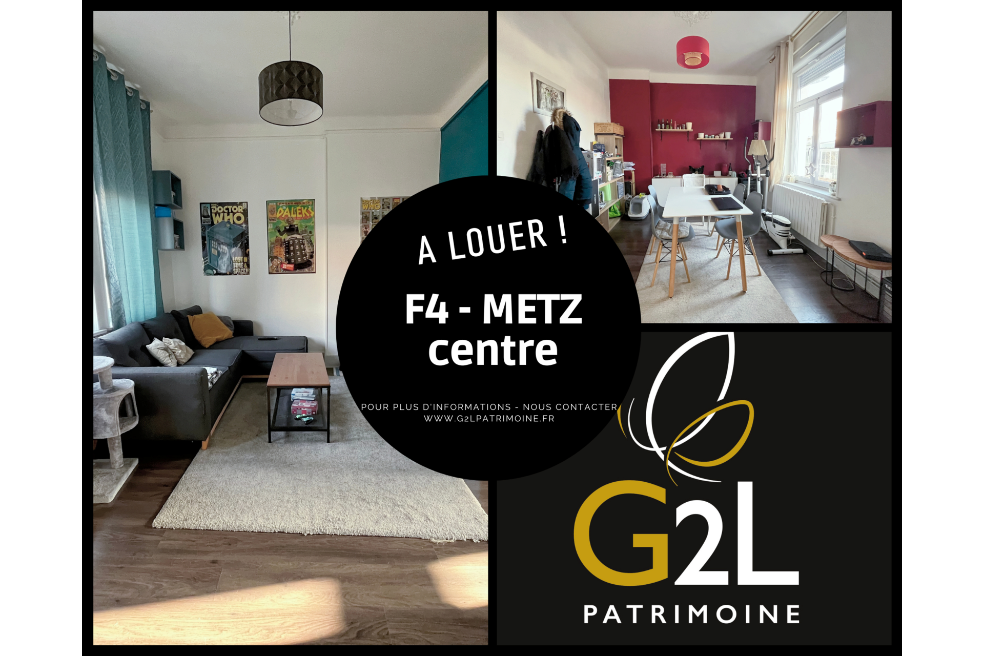 image 0 - Appartement À louer Metz - 4 pièces