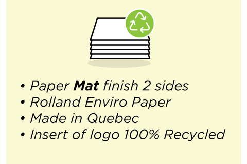Recycled Non-Glossy Paper Printing