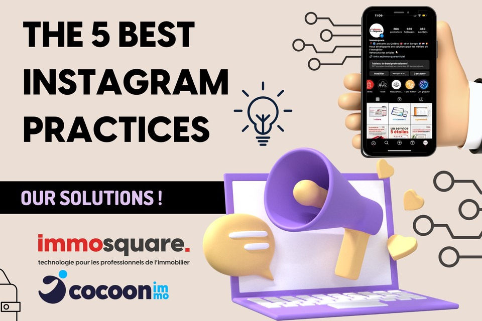 The 5 best Instagram practices for the real estate sector