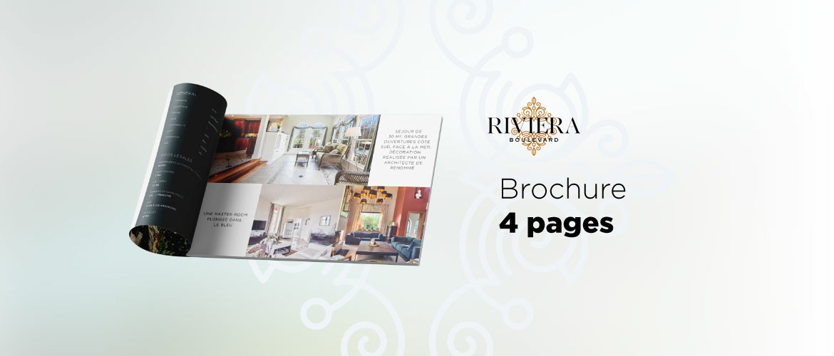 RIVIERA BOULEVARD Brochure 4 Pages