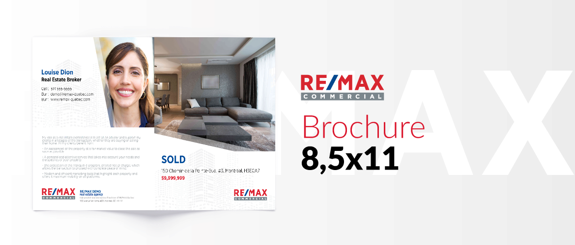 RE/MAX COMMERCIAL - Brochure 8,5x11