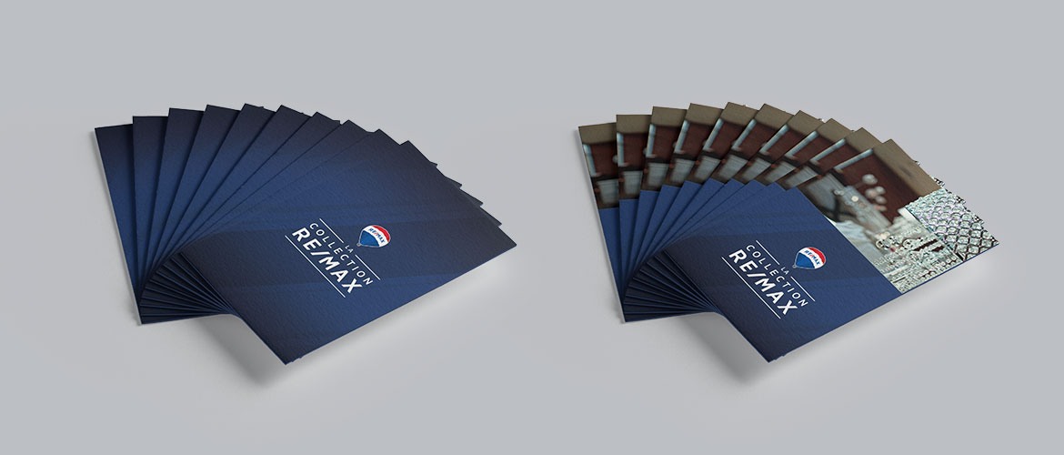 The Collection Vertical Business Cards #1