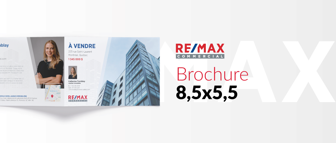 RE/MAX COMMERCIAL - Brochure 8,5x5,5