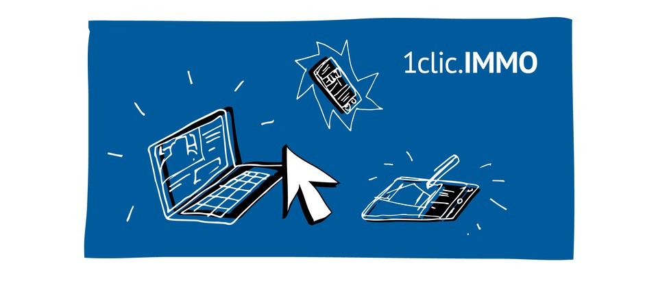 All about 1CLIC.IMMO features
