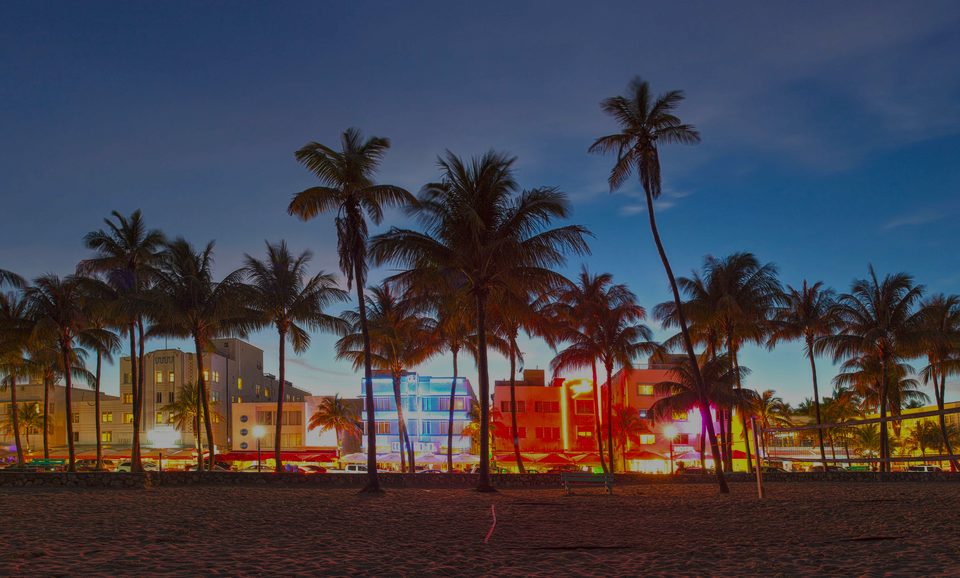 Miami, las regiones de la inmobiliaria de lujo en Florida