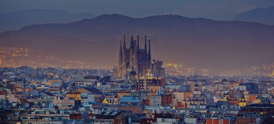 Barcelona, the luxury real estate area in Spain