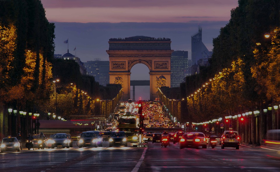 Paris, les régions d'immobilier de luxe à France